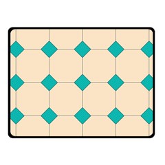 Tile Pattern Wallpaper Background Fleece Blanket (small) by Amaryn4rt