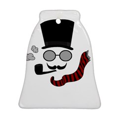 Invisible Man Bell Ornament (two Sides) by Valentinaart