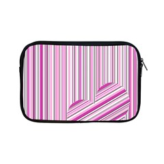 Pink Love Pattern Apple Ipad Mini Zipper Cases by Valentinaart