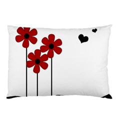 Flowers Pillow Case by Valentinaart