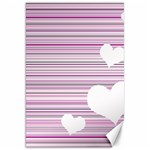 Pink Valentines day design Canvas 20  x 30   19.62 x28.9  Canvas - 1