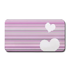 Pink Valentines Day Design Medium Bar Mats