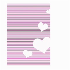 Pink Valentines Day Design Large Garden Flag (two Sides)