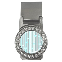 Cyan Love Money Clips (cz)  by Valentinaart