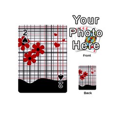 Cute Floral Desing Playing Cards 54 (mini) 