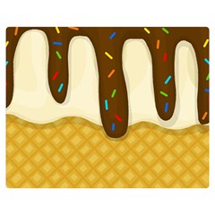 Ice Cream Zoom Double Sided Flano Blanket (medium) 