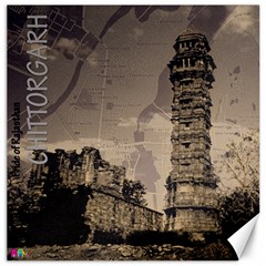 Chittorgarh Canvas 12  X 12   by fatfatiya