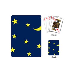 Star Moon Blue Sky Playing Cards (Mini) 