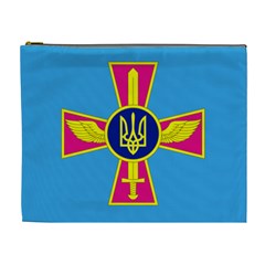 Ensign Of The Ukrainian Air Force Cosmetic Bag (xl) by abbeyz71