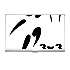 3 On 3 Basketball Pictogram Business Card Holders by abbeyz71