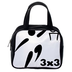 3 On 3 Basketball Pictogram Classic Handbags (one Side) by abbeyz71