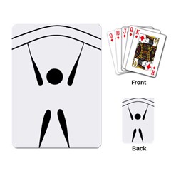 Air Sports Pictogram Playing Card by abbeyz71