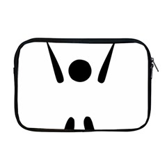 Air Sports Pictogram Apple Macbook Pro 17  Zipper Case by abbeyz71