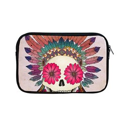 Tribal Hipster Colorful Skull Apple Macbook Pro 13  Zipper Case by Brittlevirginclothing