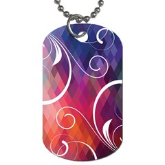 Brushes Chevron Dog Tag (Two Sides)