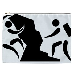 Mountaineering-climbing Pictogram  Cosmetic Bag (xxl)  by abbeyz71