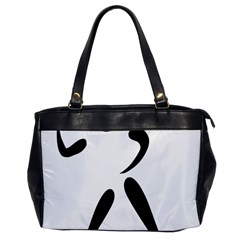 American Football Pictogram  Office Handbags by abbeyz71