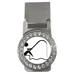 Angling Pictogram Money Clips (cz)  by abbeyz71