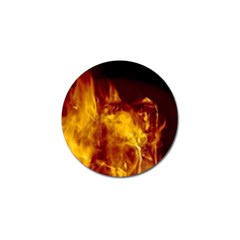 Ablaze Abstract Afire Aflame Blaze Golf Ball Marker (10 Pack) by Amaryn4rt