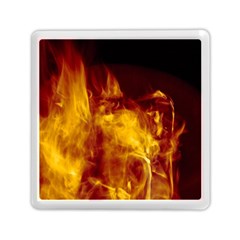 Ablaze Abstract Afire Aflame Blaze Memory Card Reader (square)  by Amaryn4rt