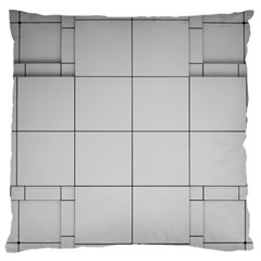 Abstract Architecture Contemporary Standard Flano Cushion Case (one Side)