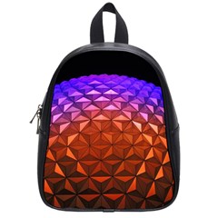 Abstract Ball Colorful Colors School Bags (small)  by Amaryn4rt