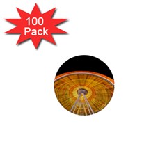 Abstract Blur Bright Circular 1  Mini Magnets (100 pack) 