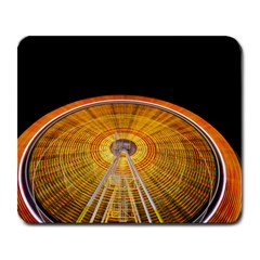 Abstract Blur Bright Circular Large Mousepads