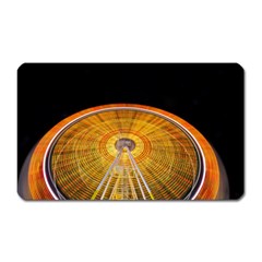 Abstract Blur Bright Circular Magnet (Rectangular)