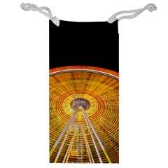 Abstract Blur Bright Circular Jewelry Bag