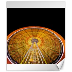 Abstract Blur Bright Circular Canvas 8  x 10 