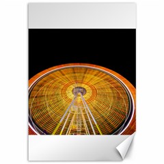 Abstract Blur Bright Circular Canvas 12  x 18  