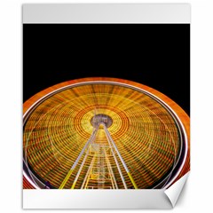 Abstract Blur Bright Circular Canvas 16  x 20  