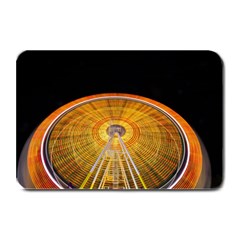 Abstract Blur Bright Circular Plate Mats