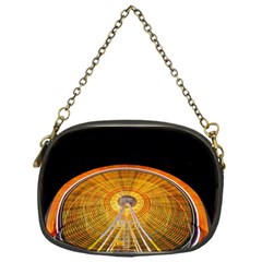 Abstract Blur Bright Circular Chain Purses (One Side) 