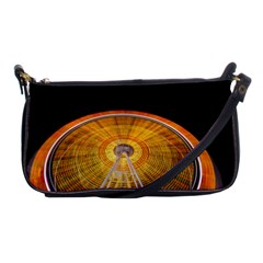 Abstract Blur Bright Circular Shoulder Clutch Bags