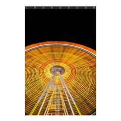 Abstract Blur Bright Circular Shower Curtain 48  x 72  (Small) 