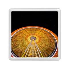 Abstract Blur Bright Circular Memory Card Reader (Square) 