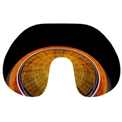 Abstract Blur Bright Circular Travel Neck Pillows