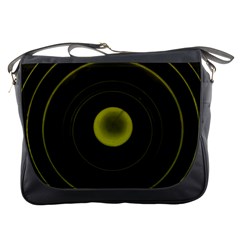 Abstract Futuristic Lights Dream Messenger Bags