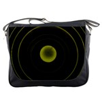 Abstract Futuristic Lights Dream Messenger Bags Front
