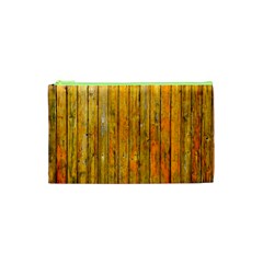 Background Wood Lath Board Fence Cosmetic Bag (xs) by Amaryn4rt