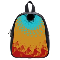 Bluesunfractal School Bags (small)  by digitaldivadesigns