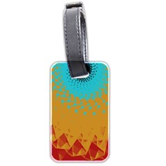 Bluesunfractal Luggage Tags (two Sides) by digitaldivadesigns