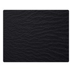 Black Pattern Sand Surface Texture Double Sided Flano Blanket (Large)  80 x60  Blanket Front
