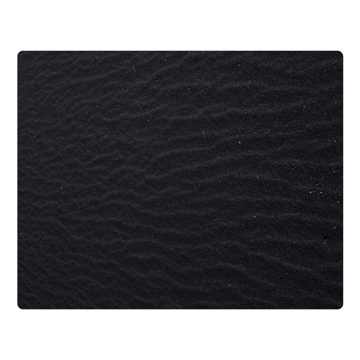 Black Pattern Sand Surface Texture Double Sided Flano Blanket (Large) 