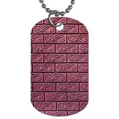 Brick Wall Brick Wall Dog Tag (one Side) by Amaryn4rt