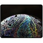 Bubble Iridescent Soap Bubble Fleece Blanket (Medium)  60 x50  Blanket Front