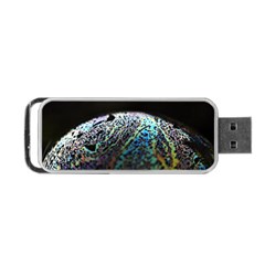Bubble Iridescent Soap Bubble Portable Usb Flash (one Side) by Amaryn4rt