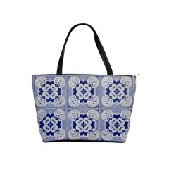 Ceramic Portugal Tiles Wall Shoulder Handbags by Amaryn4rt